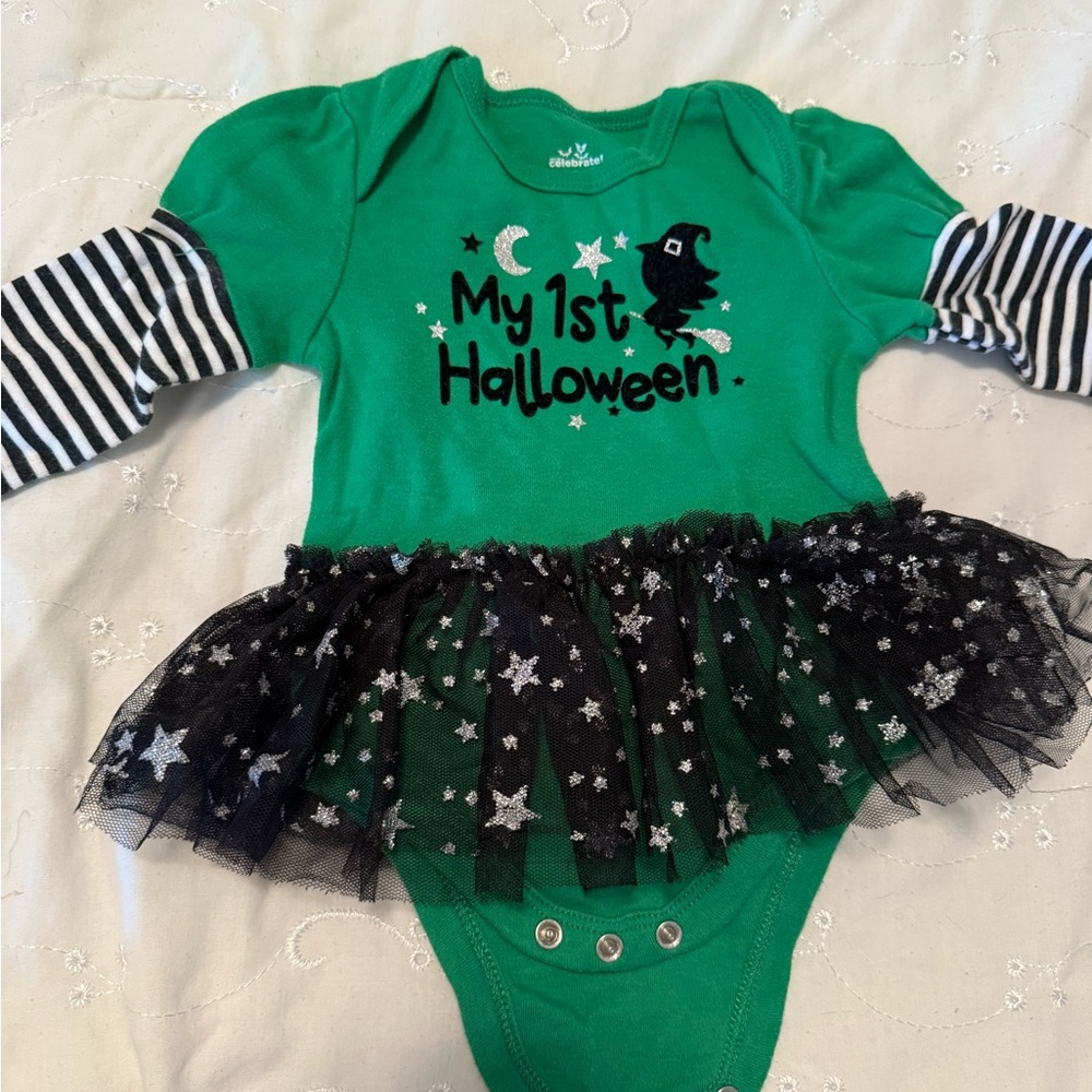 Carter's Green and Black My 1st Halloween Costume
